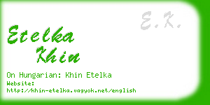 etelka khin business card